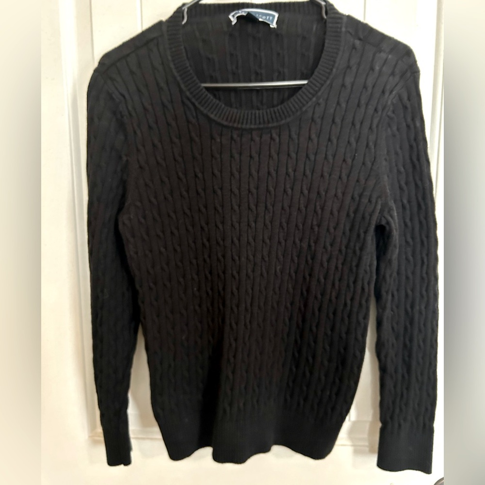 Cozy corded sweater